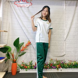 Đồng phục thể dục - Áo thun học sinh trường Nguyễn Thái Bình 010