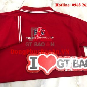 May áo thun đồng phục giá rẻ Hải Châu, Đà Nẵng – Mẫu áo đồng phục cho CLB ENGLISH SPEAKING CLUB