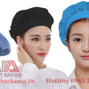 Nón lưới công nhân, nón lưới trùm tóc cho công nhân vệ sinh nhiều màu TPHCM – Bình Dương – Đồng Nai